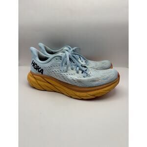 Hoka One One Clifton 8 Summer Song / Ice Flow Women Size 8